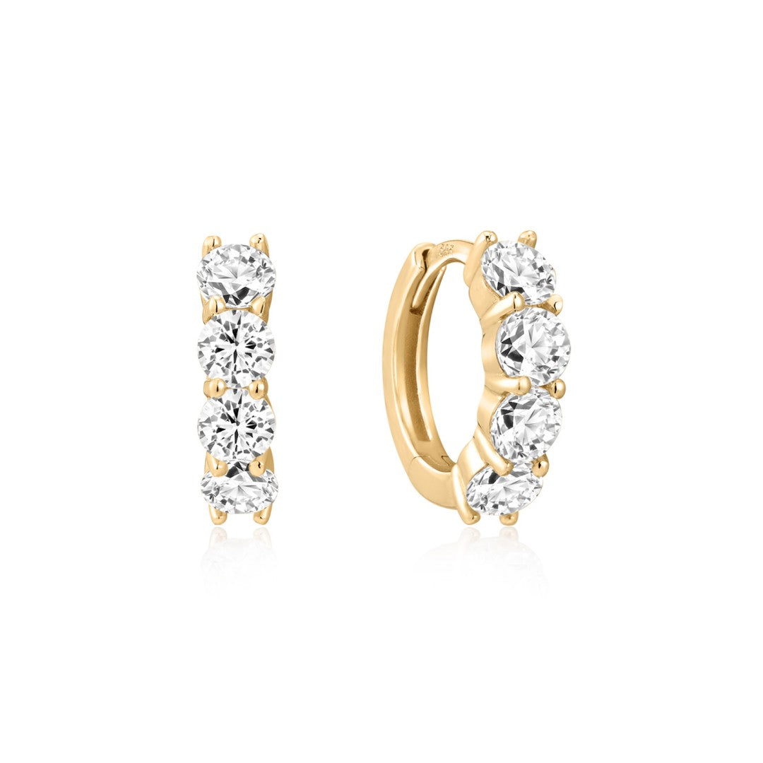 Evara Vow — huggie earrings