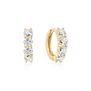 Evara Vow — huggie earrings