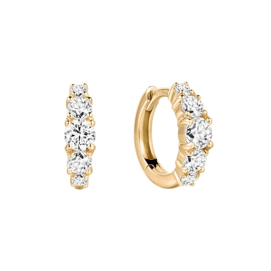 Maris Ember — huggie earrings