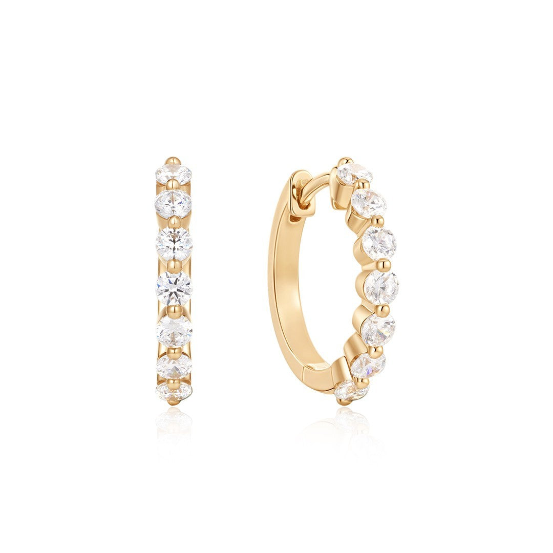 Caelia Trace — huggie earrings