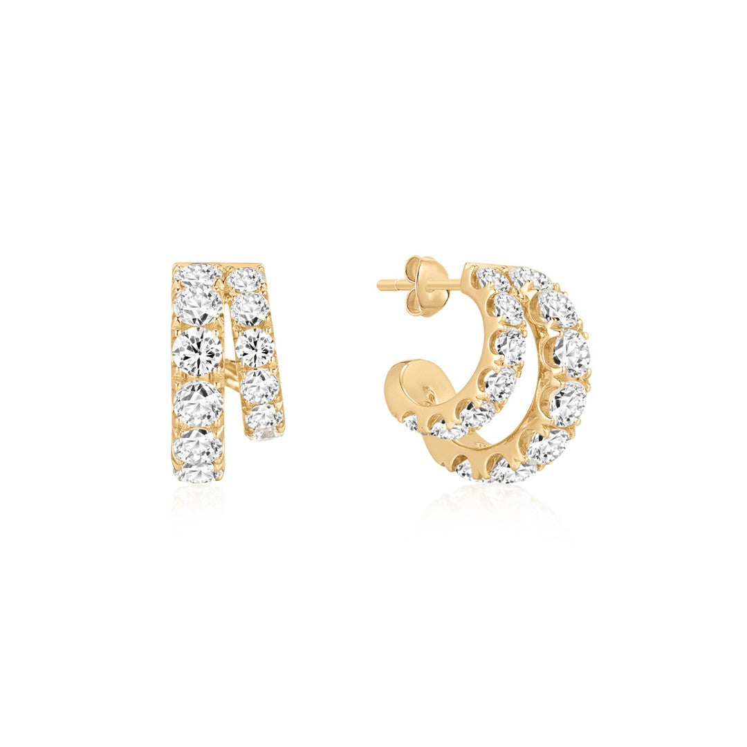 Aureline Thread — huggie earrings