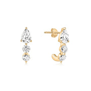 Elara Hush — huggie earrings