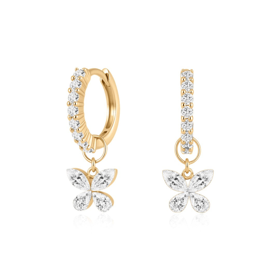 Amaris Verse — huggie earrings