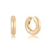 Thea Tender — huggie earrings, view 2