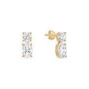 Carys Woven — stud earrings
