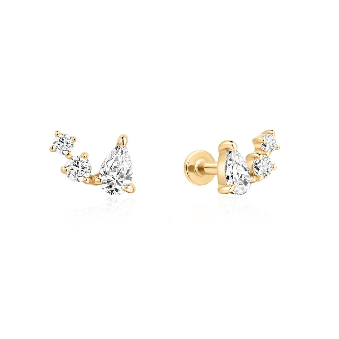 Amaris Light — stud earrings