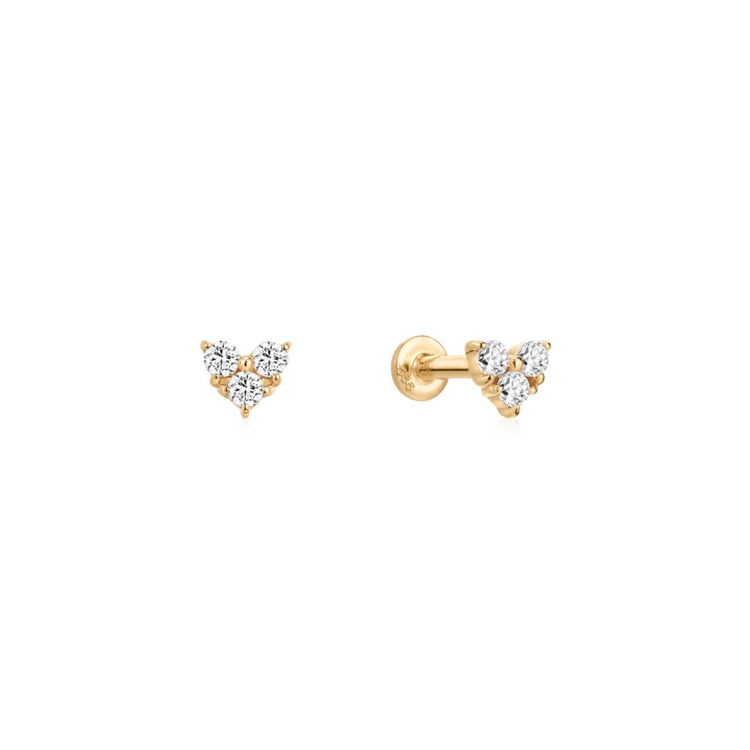 Odette Contour — stud earrings