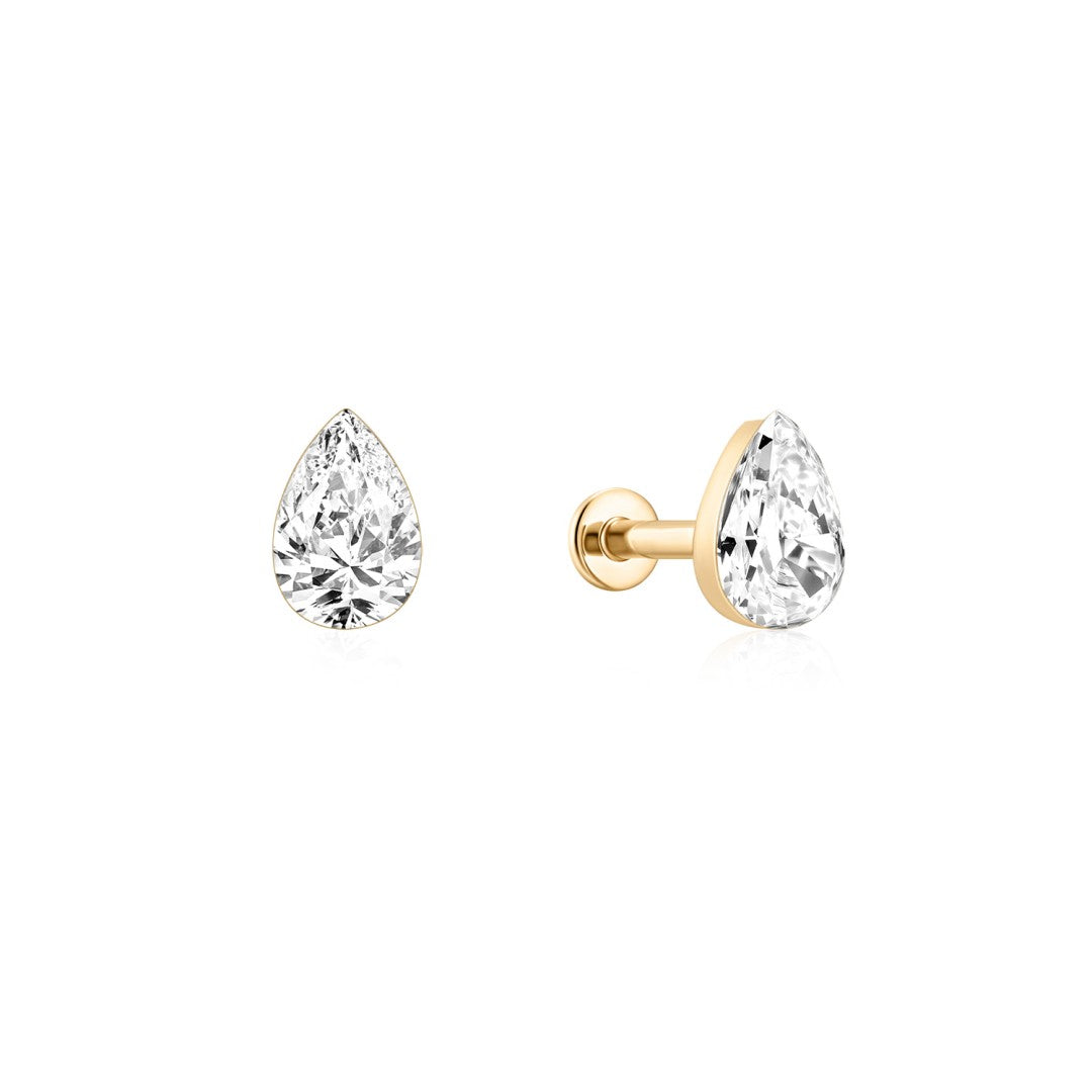 Alba Glimmer — stud earrings