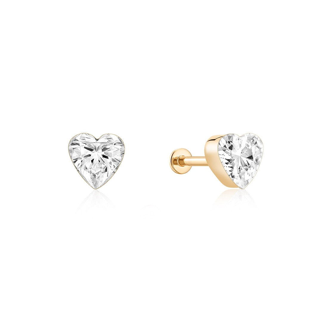 Calista Dawn — stud earrings, view 3
