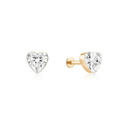 Calista Dawn — stud earrings, view 3