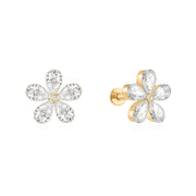 Nour Compass — stud earrings