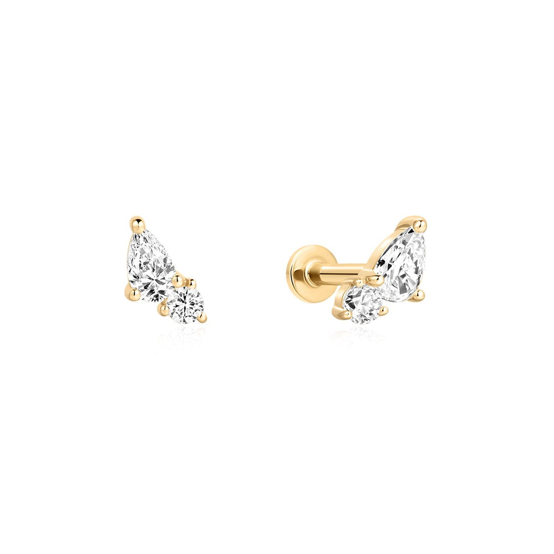 Esme Fold — stud earrings