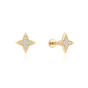 Carys Flame — stud earrings
