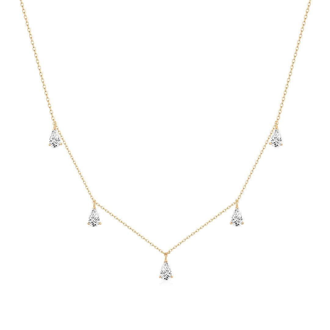 Aureline Crescent — necklace