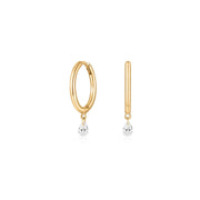 Roselle Woven — hoop earrings