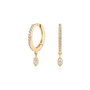 Isla Kin — huggie earrings