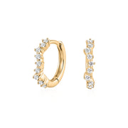 Caelia Tender — huggie earrings