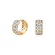 Aureline Echo — huggie earrings