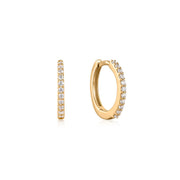 Eira Glimmer — huggie earrings