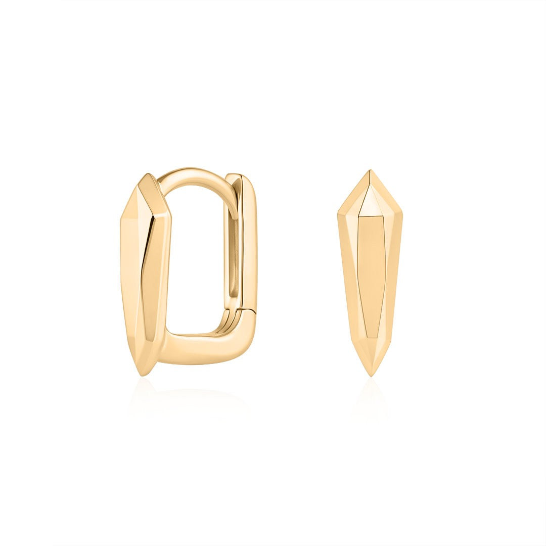 Orla Arc — huggie earrings