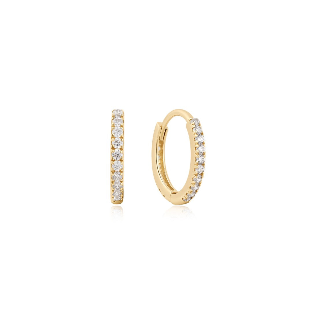 Roselle Tender — hoop earrings