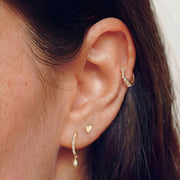 Seren Halo — stud earrings, view 5