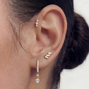 Amaris Trace — stud earrings, view 2