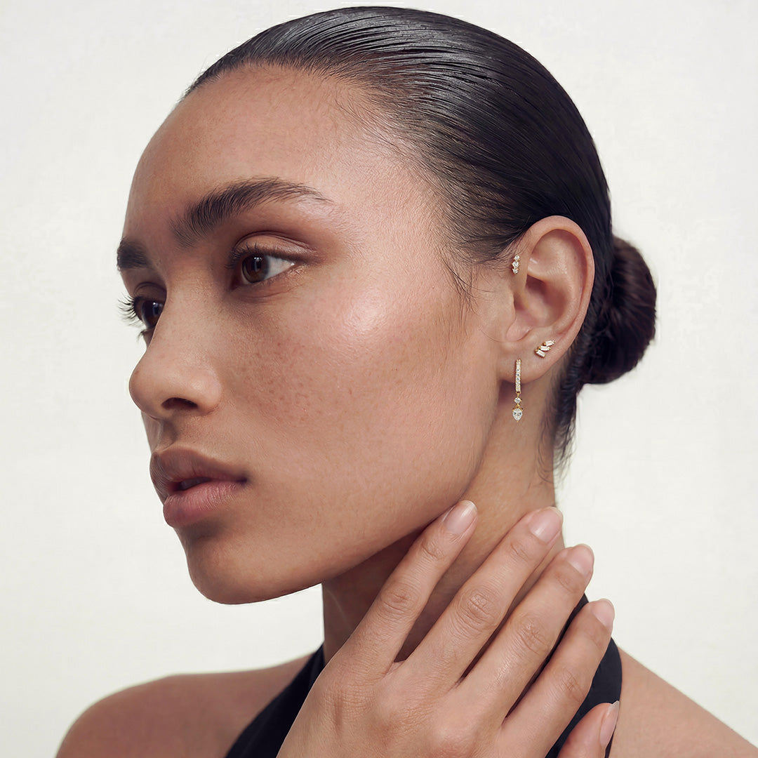 Amaris Trace — stud earrings, view 5