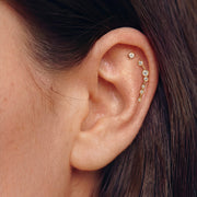 Eden Compass — stud earrings, view 9