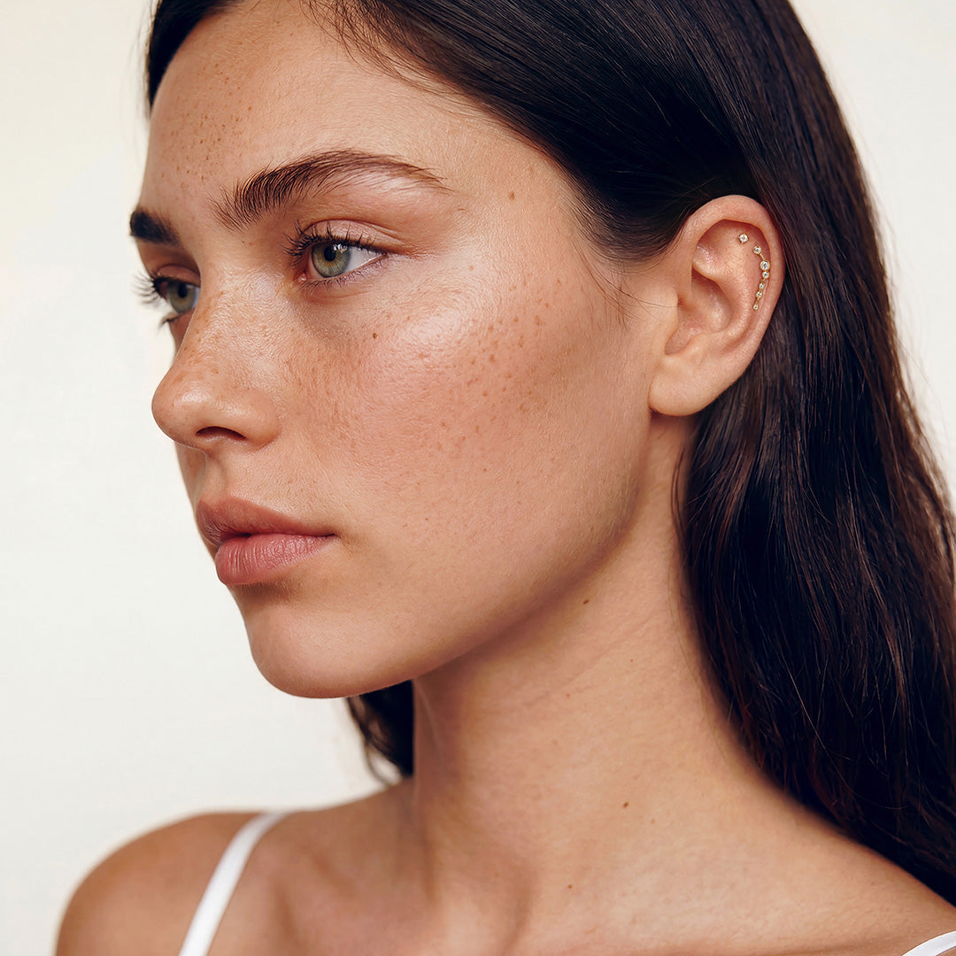 Eden Compass — stud earrings, view 10