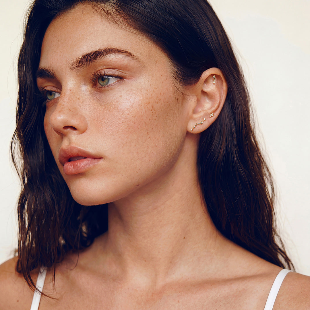 Lumen Radiance — stud earrings, view 5