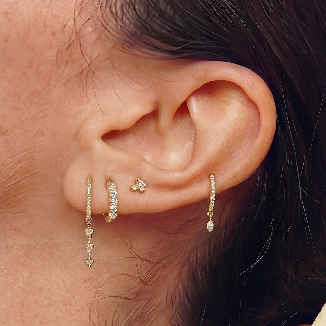 Lumen Radiance — stud earrings, view 6