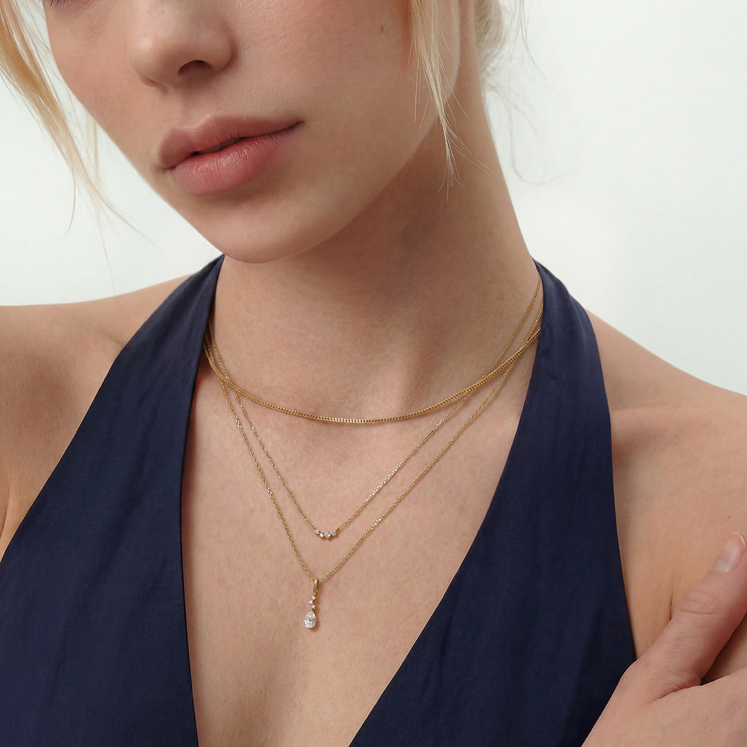 Amaris Flame — necklace, view 4