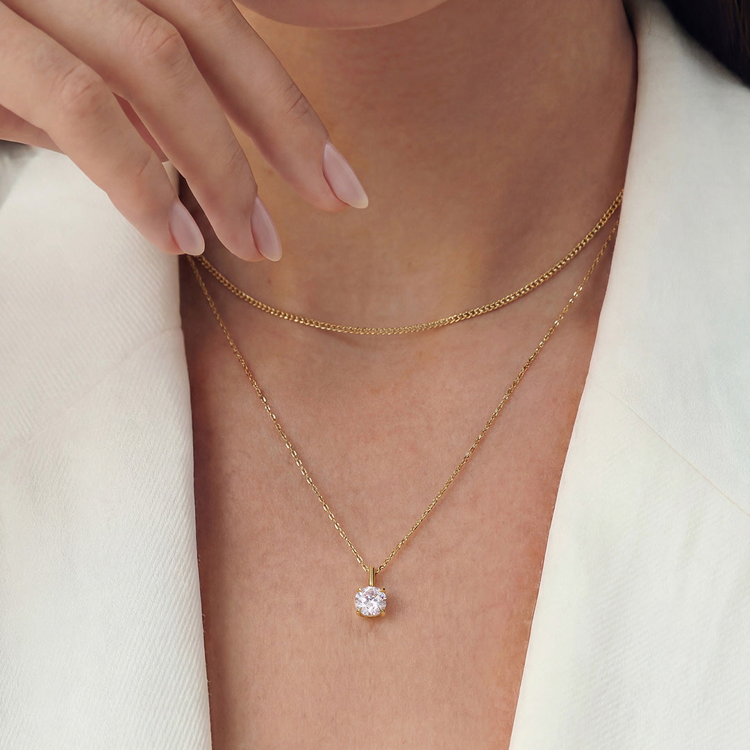 Mirelle Crescent — necklace, view 2