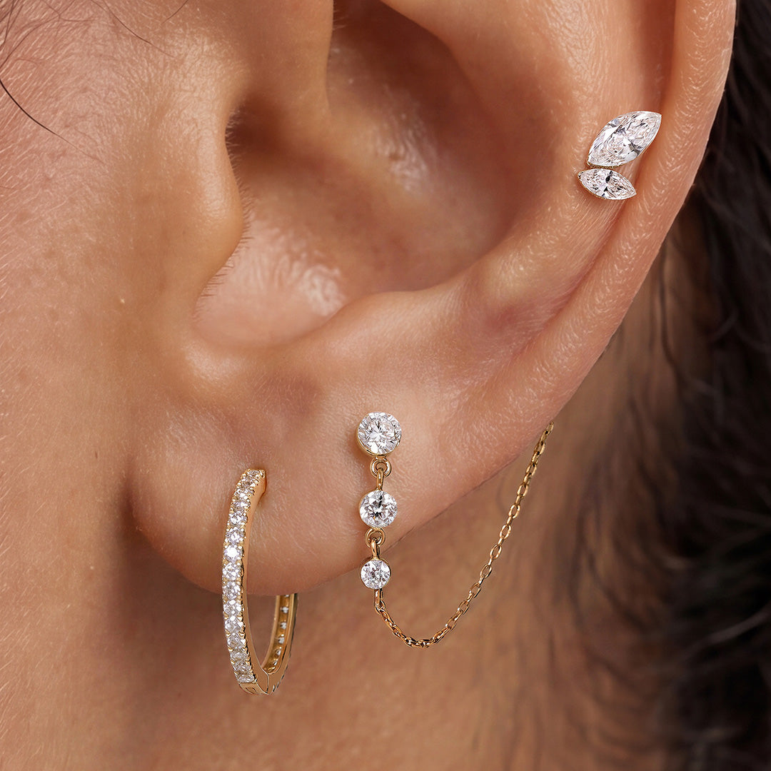 Eira Rhythm — stud earrings, view 2