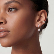 Aurelia Radiance — huggie earrings, view 5