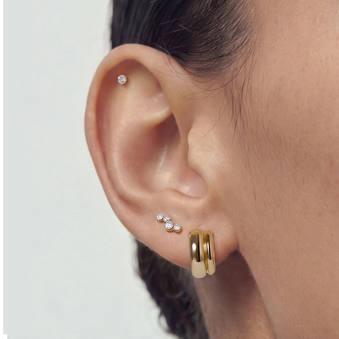 Iona Verse — stud earrings, view 4