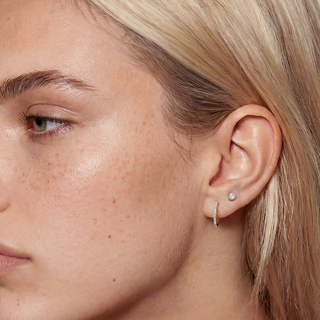 Nour Drift — stud earrings, view 2