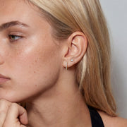 Nour Drift — stud earrings, view 3