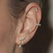 Fable Hush — stud earrings, view 2