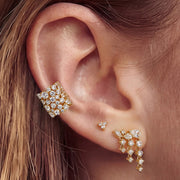Nerine Crescent — stud earrings, view 4
