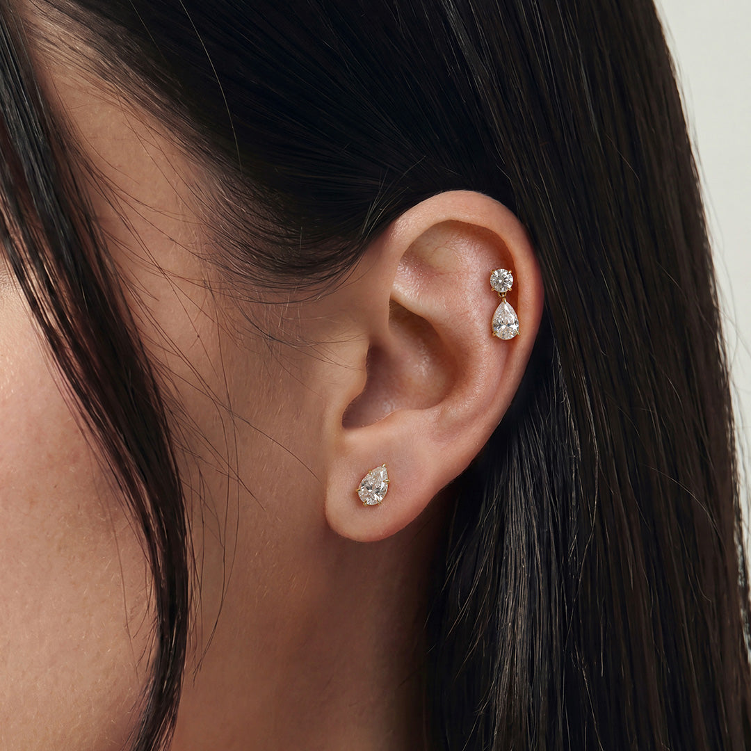 Lucent Light — drop earrings, view 4