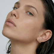 Anara Contour — stud earrings, view 3