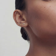 Serein Flame — stud earrings, view 3