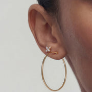 Vesper Halo — stud earrings, view 2
