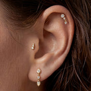 Isla Tender — stud earrings, view 2
