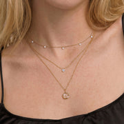 Sola Crescent — necklace, view 2