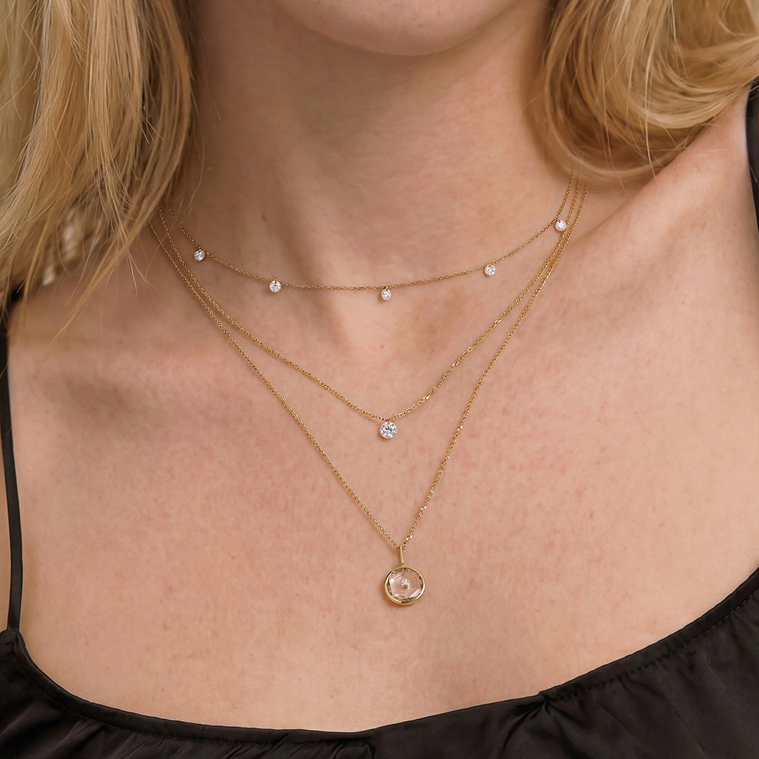 Selene Orbit — necklace, view 3