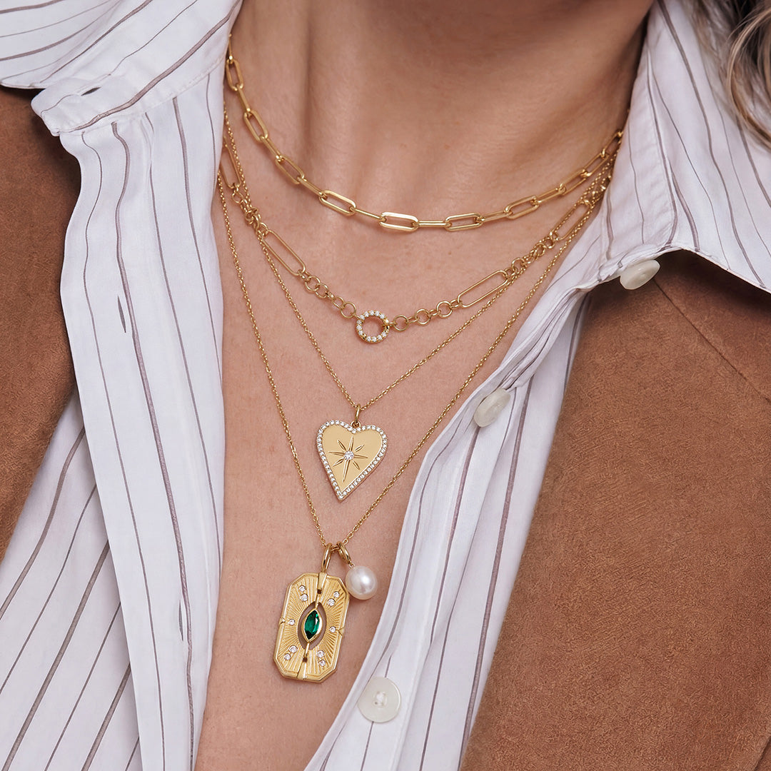 Elowen Contour — necklace, view 2
