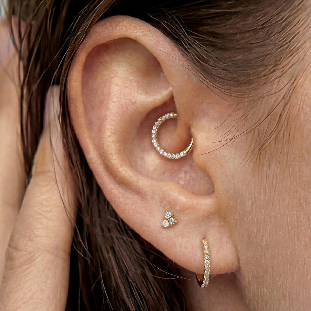 Odette Contour — stud earrings, view 2